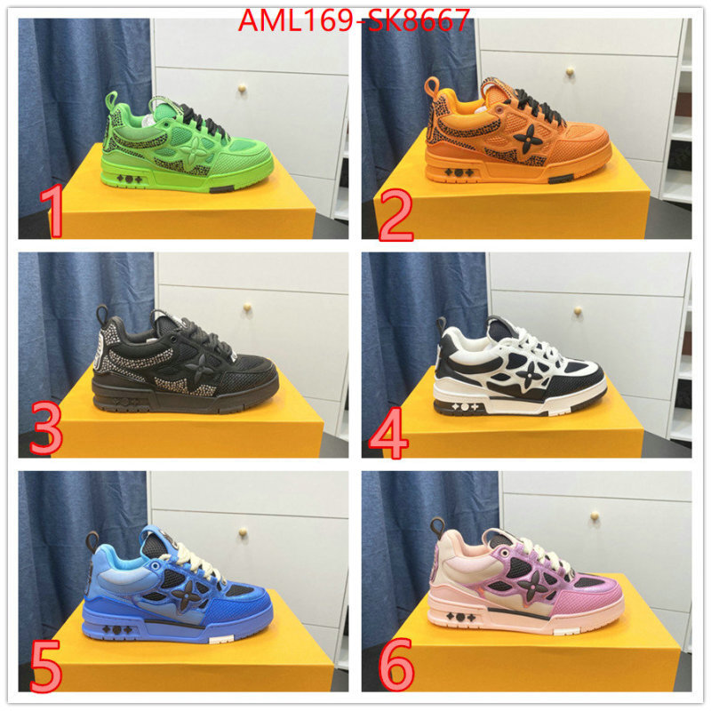 Men Shoes-LV ID: SK8667 $: 169USD