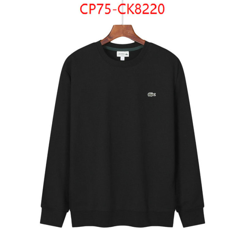 Clothing-Lacoste replica online ID: CK8220 $: 75USD
