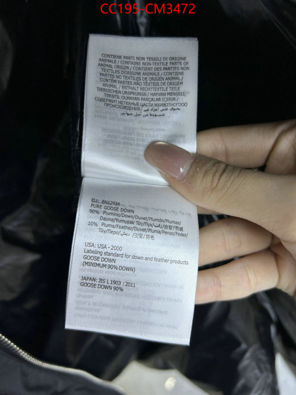 Down jacket Women-Moncler buy aaaaa cheap ID: CM3472 $: 195USD