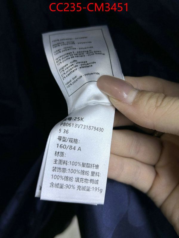 Down jacket Women-Chanel 7 star replica ID: CM3451 $: 235USD