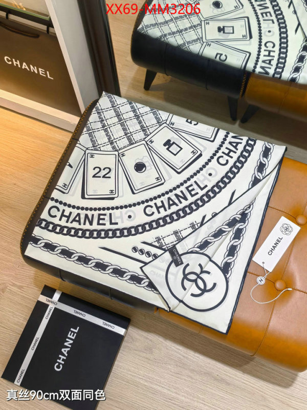 Scarf-Chanel aaaaa quality replica ID: MM3206 $: 69USD