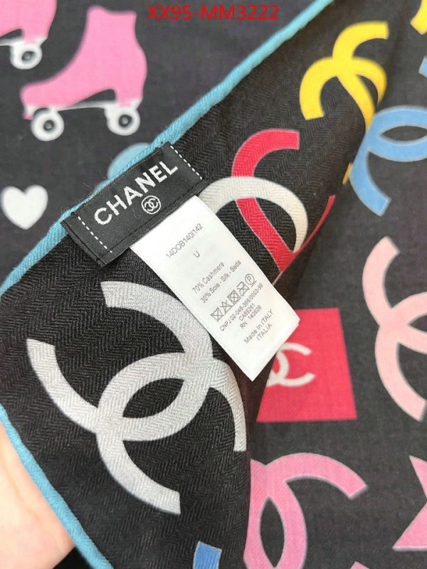 Scarf-Chanel what best replica sellers ID: MM3222 $: 95USD