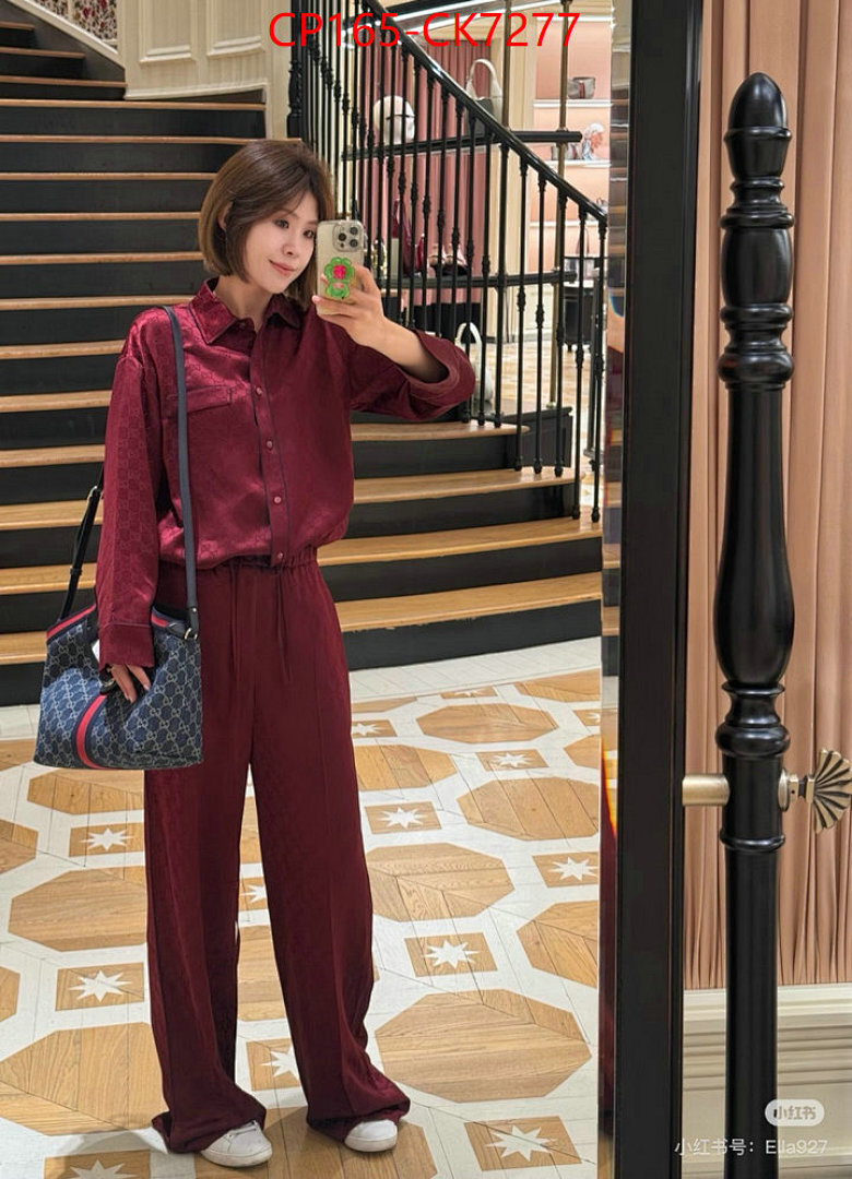 Clothing Set-Gucci ID: CK7277 $: 165USD