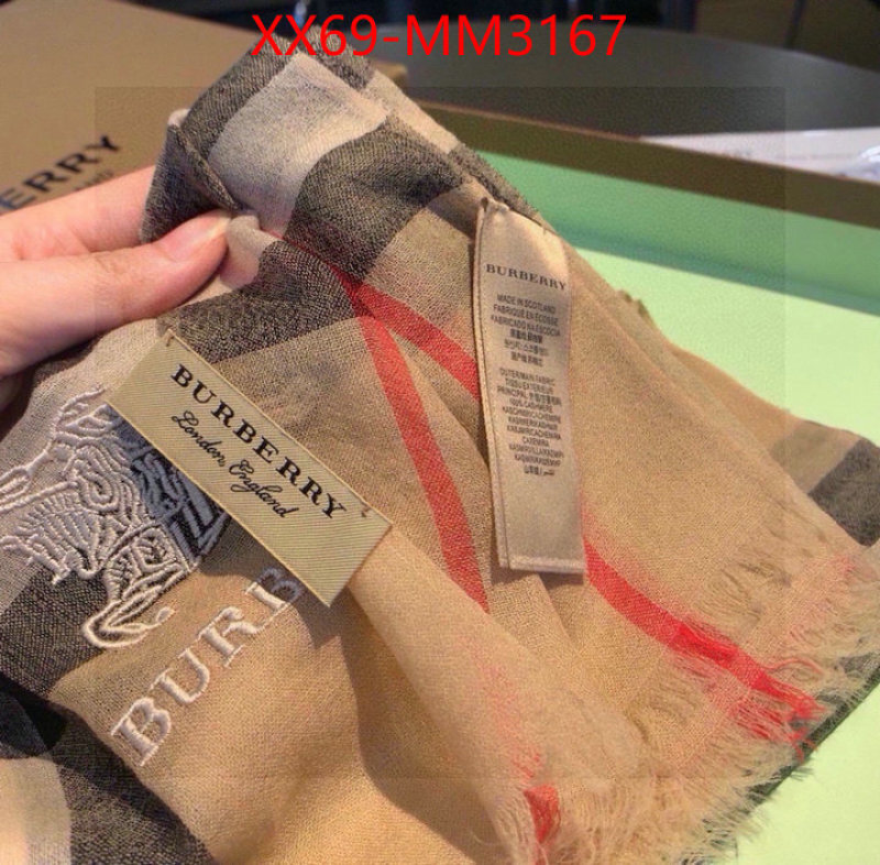 Scarf-Burberry high quality replica designer ID: MM3167 $: 69USD