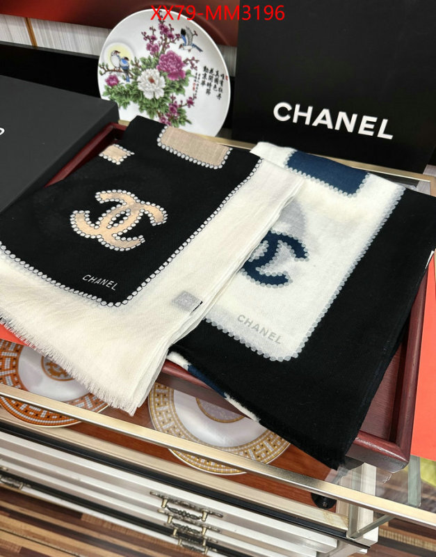 Scarf-Chanel what's the best to buy replica ID: MM3196 $: 79USD
