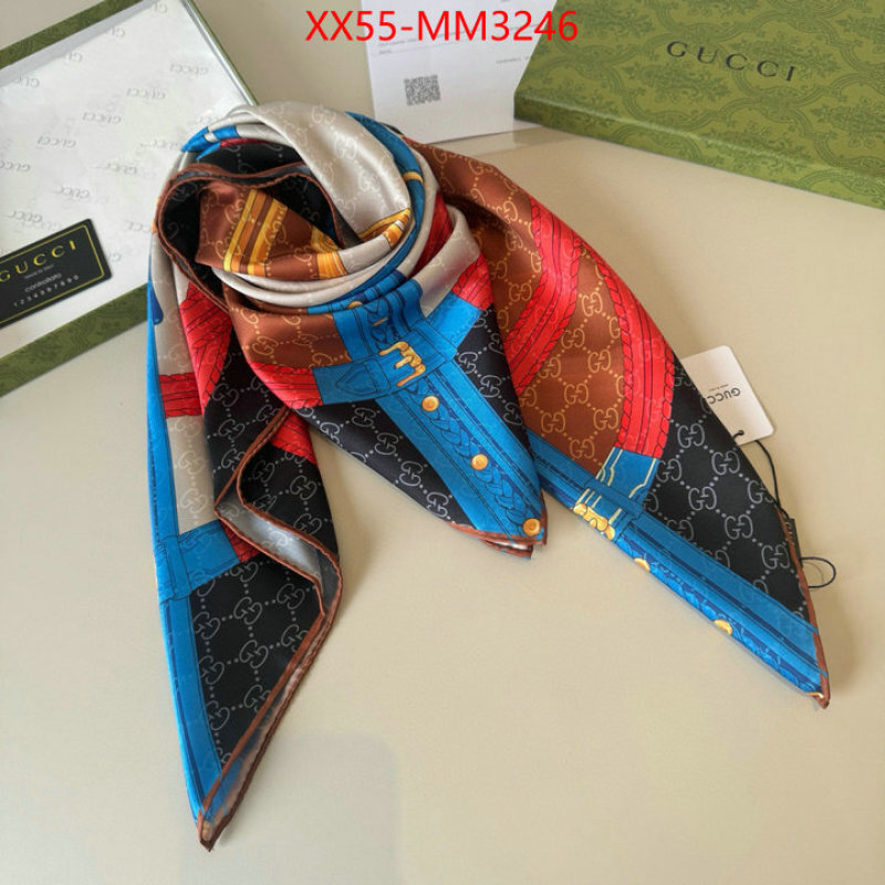 Scarf-Gucci outlet 1:1 replica ID: MM3246 $: 55USD