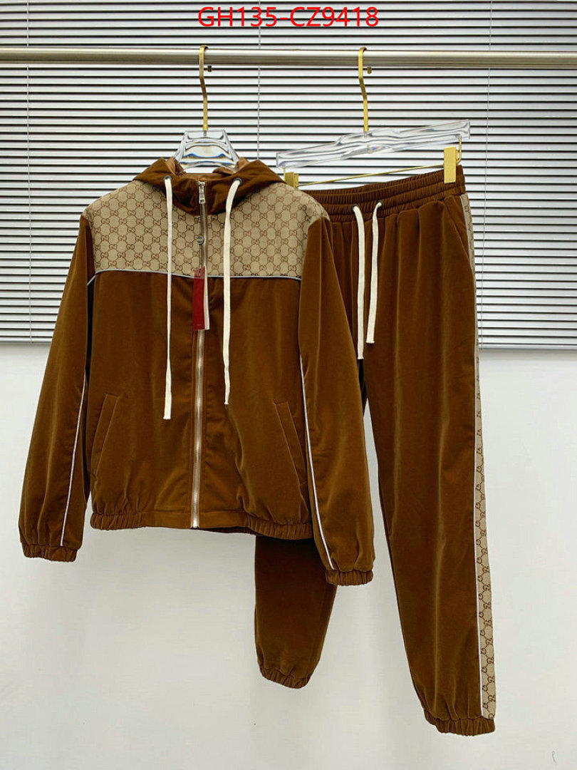 Clothing Set-Gucci ID: CZ9418 $: 135USD