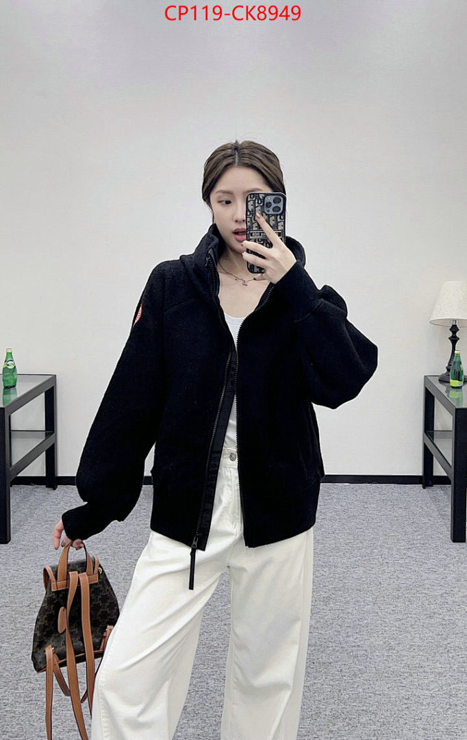 Clothing-Canada Goose ID: CK8949 $: 119USD