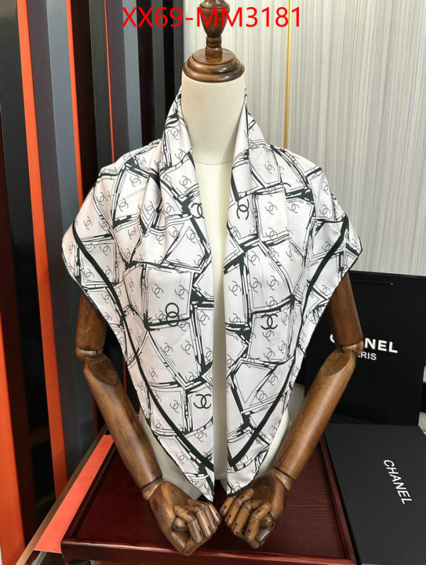 Scarf-Chanel high quality happy copy ID: MM3181 $: 69USD