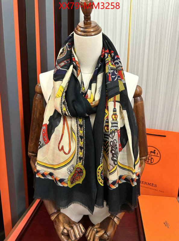 Scarf-Hermes buy cheap replica ID: MM3258 $: 79USD