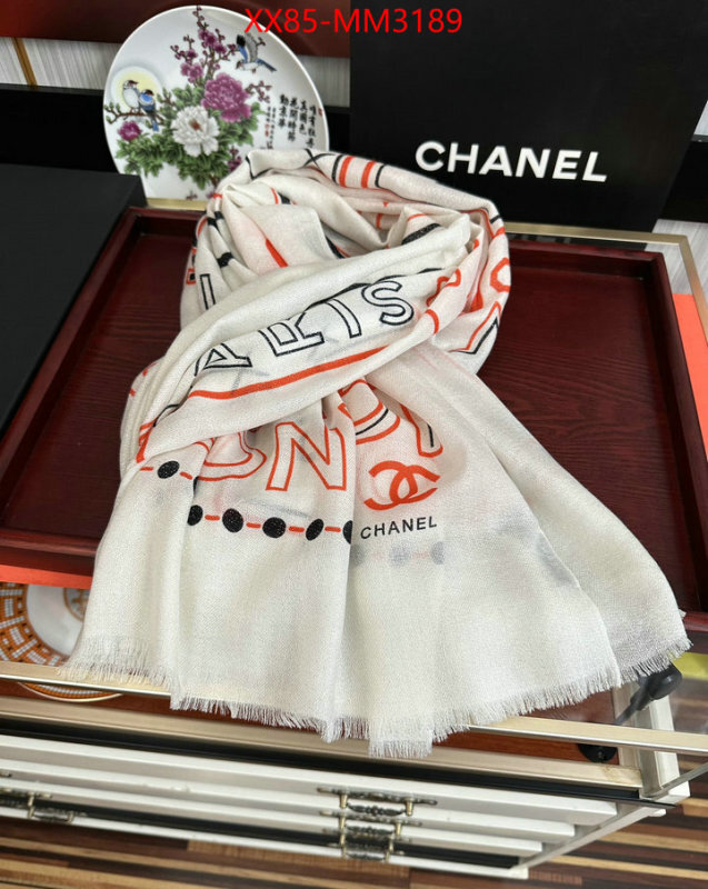 Scarf-Chanel replica designer ID: MM3189 $: 85USD