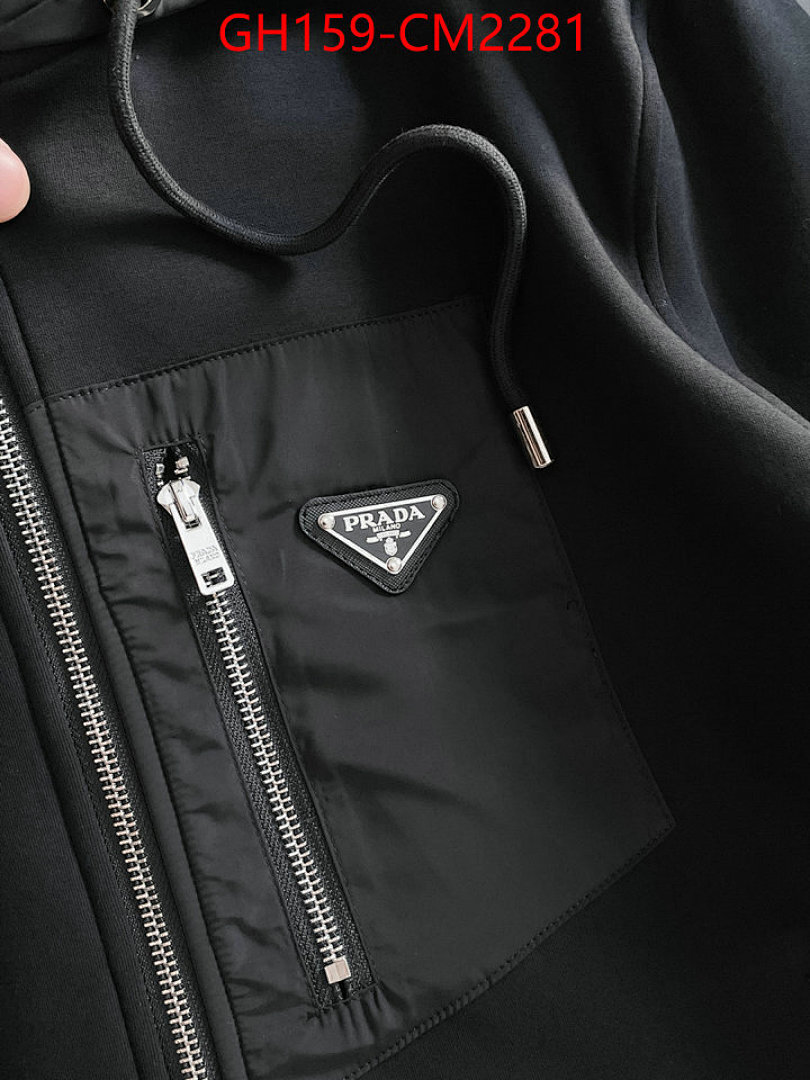 Clothing Set-Prada ID: CM2281 $: 159USD