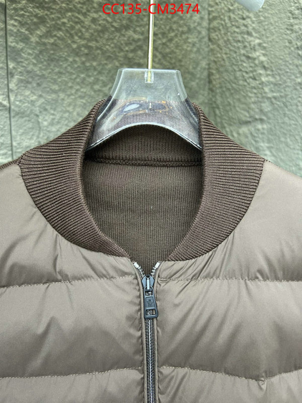 Down jacket Men-Moncler counter quality ID: CM3474 $: 135USD