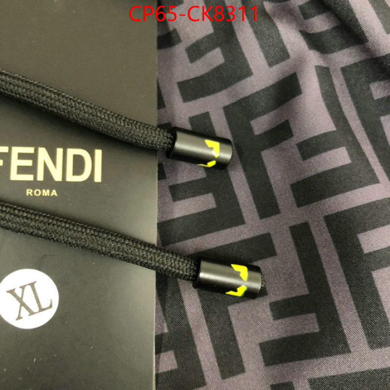 Beach Shorts-Fendi can you buy knockoff ID: CK8311 $: 65USD