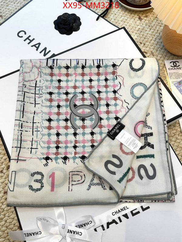 Scarf-Chanel replicas ID: MM3218 $: 95USD