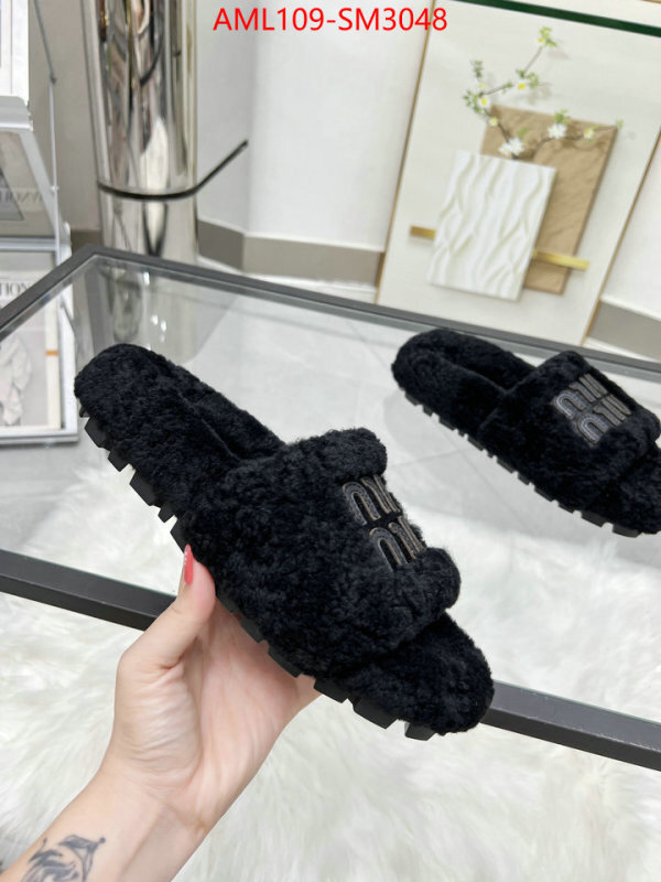 Women Shoes-Miu Miu high quality 1:1 replica ID: SM3048 $: 109USD