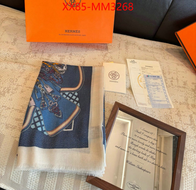 Scarf-Hermes quality aaaaa replica ID: MM3268 $: 85USD