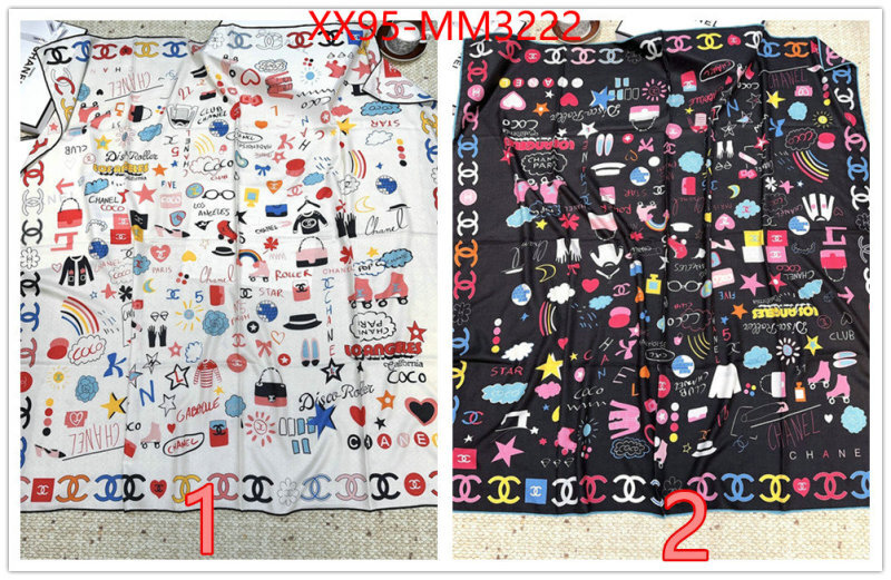 Scarf-Chanel what best replica sellers ID: MM3222 $: 95USD