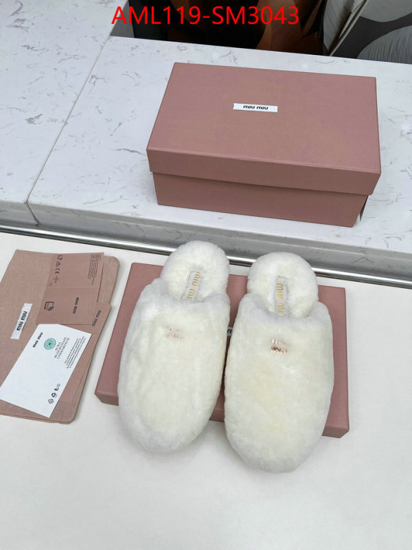 Women Shoes-Miu Miu what 1:1 replica ID: SM3043 $: 119USD
