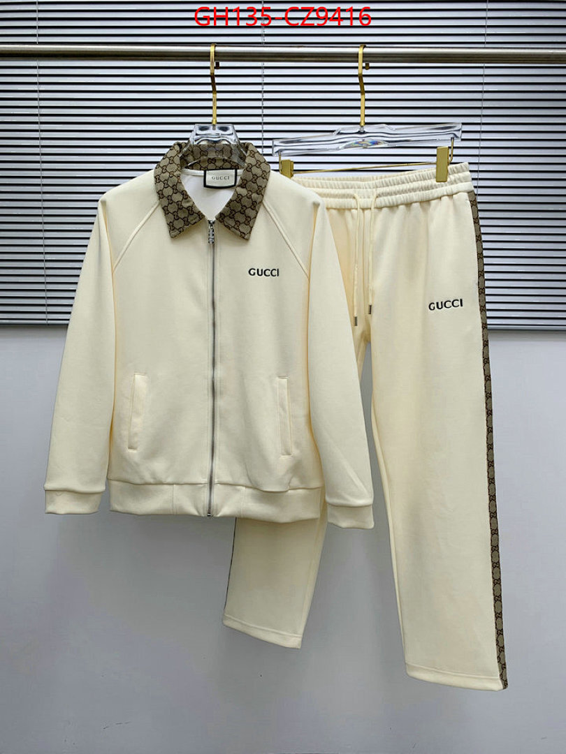 Clothing Set-Gucci ID: CZ9416 $: 135USD