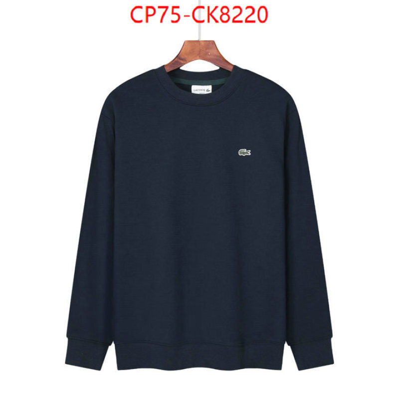 Clothing-Lacoste replica online ID: CK8220 $: 75USD
