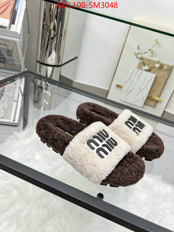 Women Shoes-Miu Miu high quality 1:1 replica ID: SM3048 $: 109USD