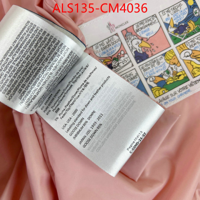 Kids clothing-Down jacket ID: CM4036 $: 135USD