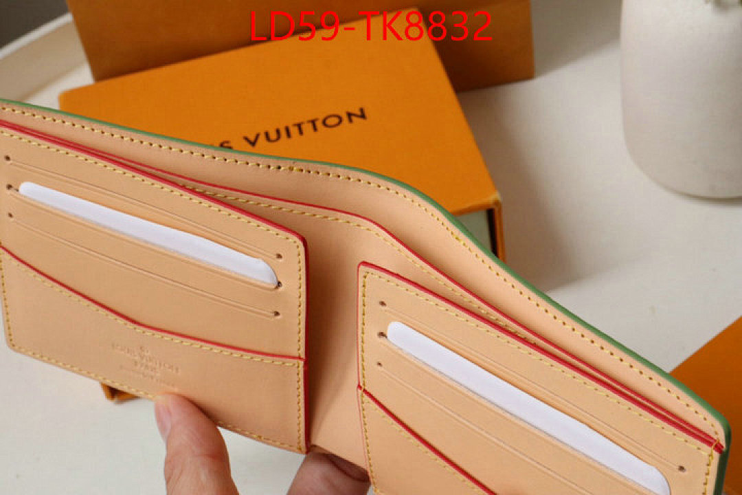 LV Bags(TOP)-Wallet ID: TK8832 $: 59USD,