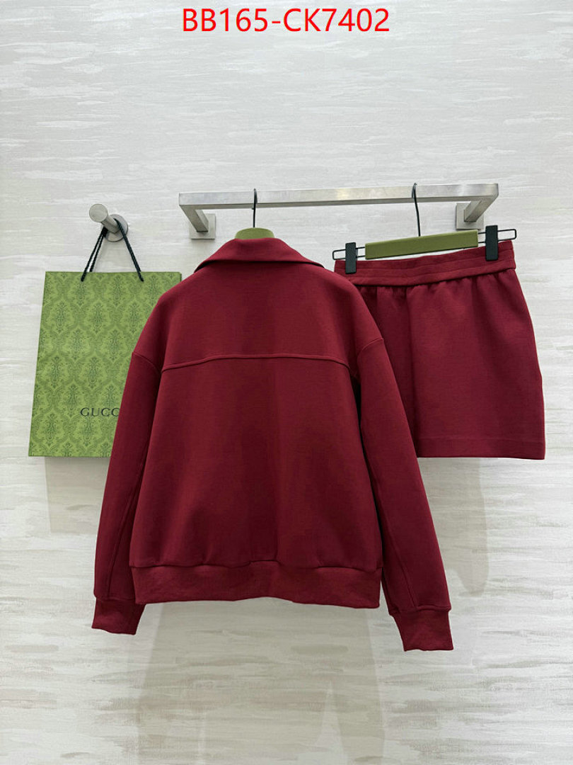 Clothing Set-Gucci ID: CK7402 $: 165USD