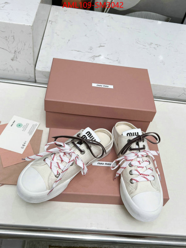 Women Shoes-Miu Miu top quality ID: SM3042 $: 109USD
