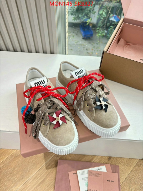 Women Shoes-Miu Miu aaaaa replica ID: SK8327 $: 145USD