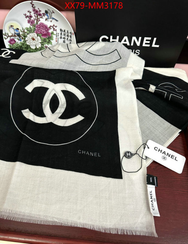 Scarf-Chanel best luxury replica ID: MM3178 $: 79USD