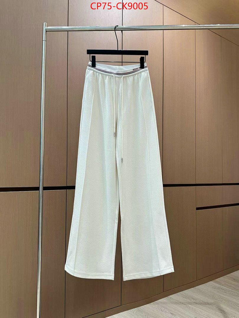 Clothing-MIU MIU ID: CK9005 $: 75USD