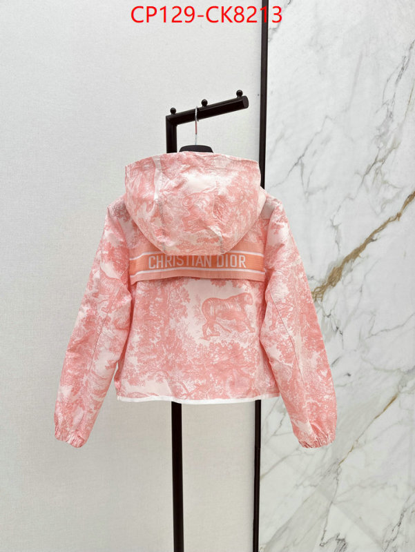 Clothing-Dior best knockoff ID: CK8213 $: 129USD