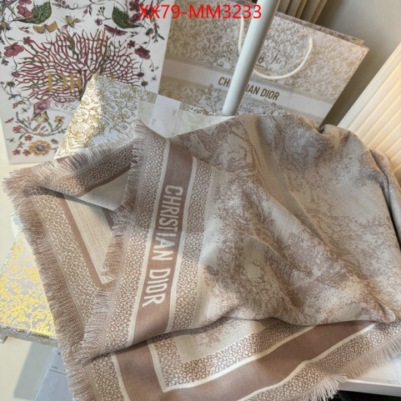 Scarf-Dior fashion replica ID: MM3233 $: 79USD