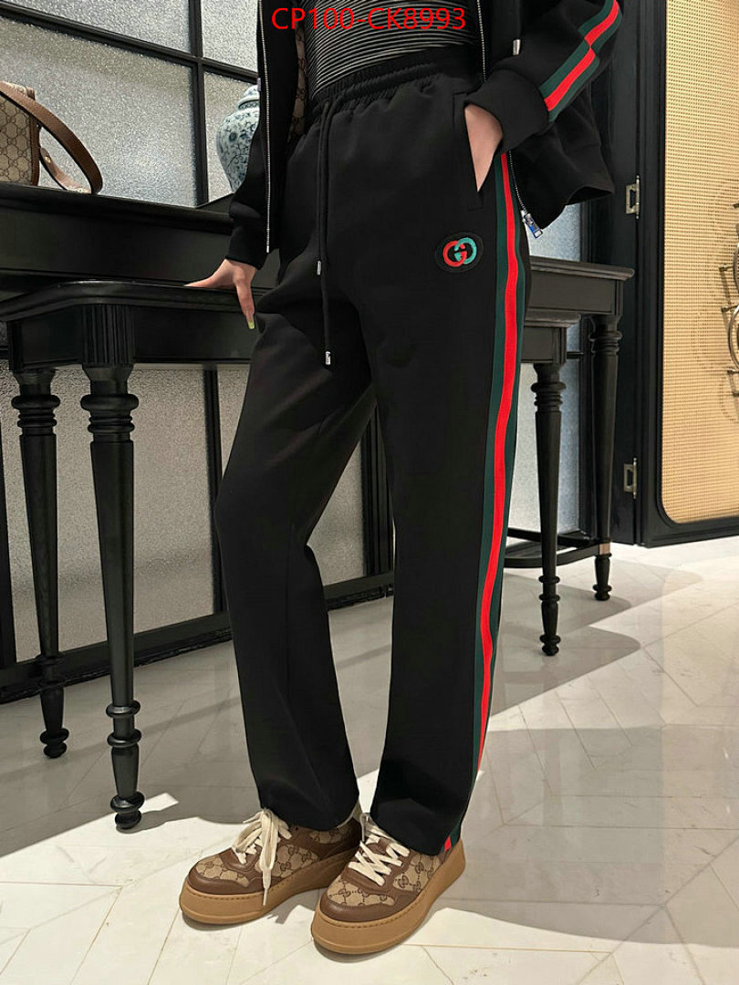 Clothing-Gucci ID: CK8993 $: 100USD