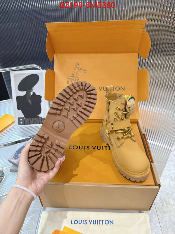 Men Shoes-LV aaaaa+ quality replica ID: SM3380 $: 195USD