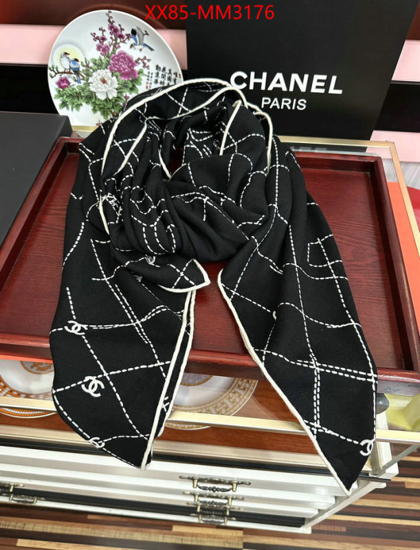 Scarf-Chanel aaaaa quality replica ID: MM3176 $: 85USD