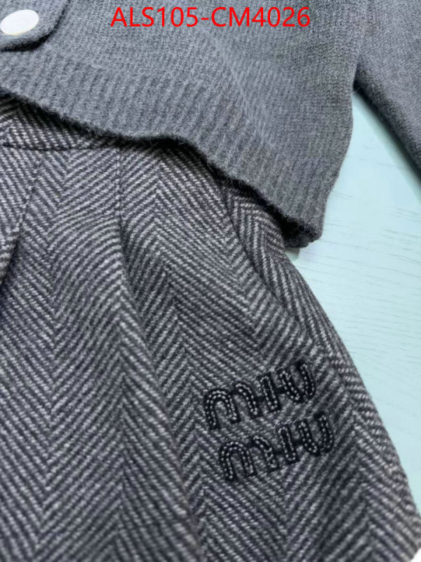 Kids clothing-MIU MIU ID: CM4026 $: 105USD