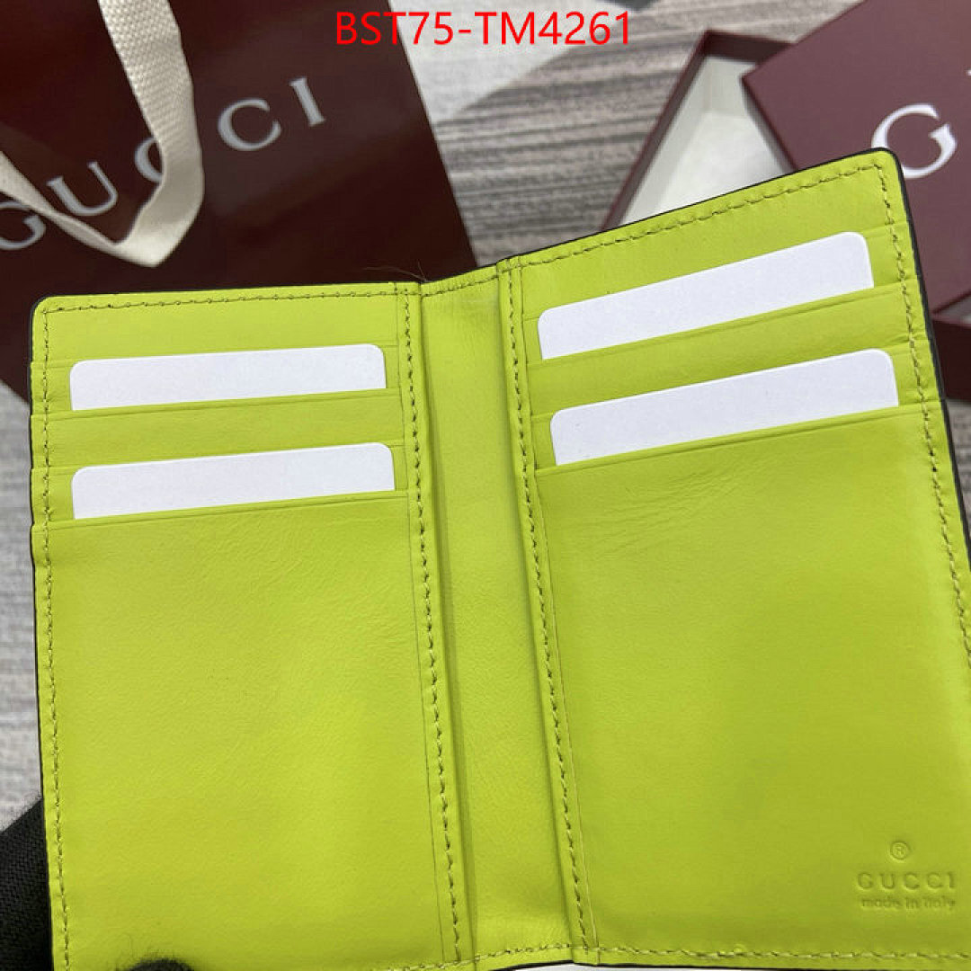 Gucci Bags(TOP)-Wallet- ID: TM4261 $: 75USD,