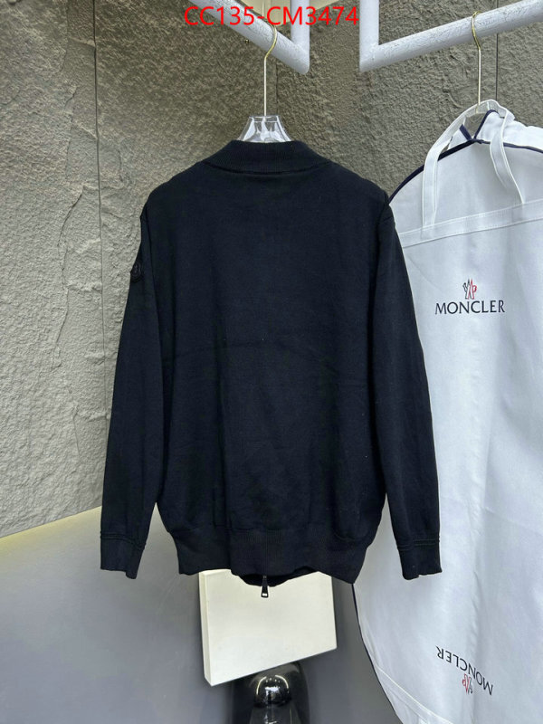 Down jacket Men-Moncler counter quality ID: CM3474 $: 135USD