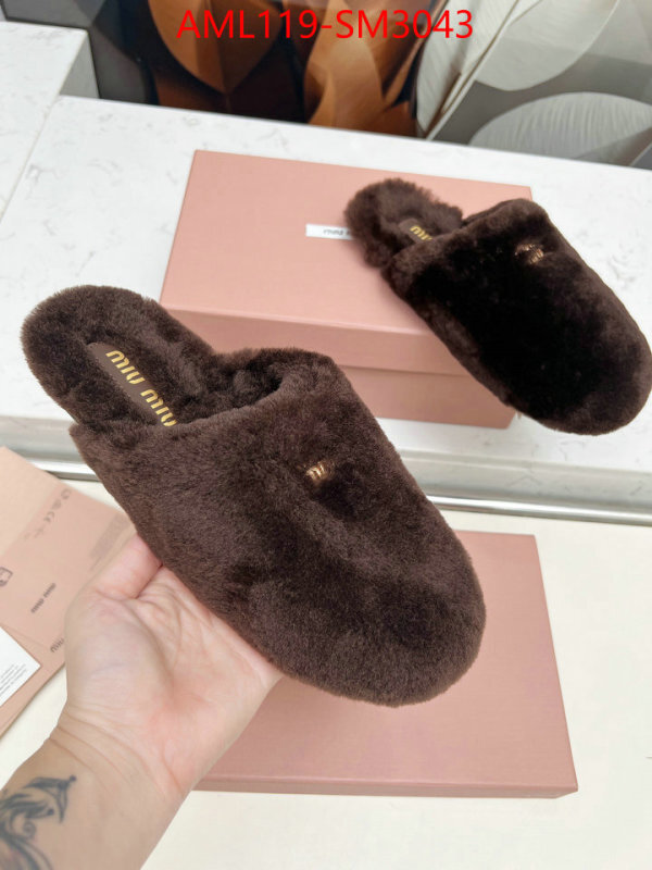 Women Shoes-Miu Miu what 1:1 replica ID: SM3043 $: 119USD