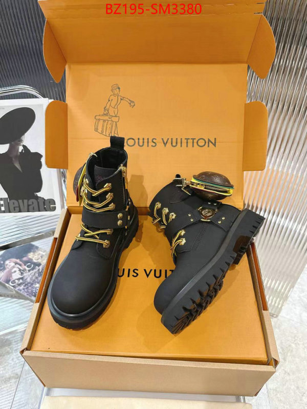 Men Shoes-LV aaaaa+ quality replica ID: SM3380 $: 195USD