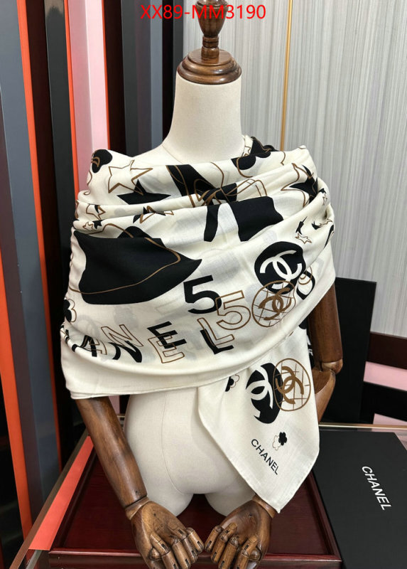 Scarf-Chanel replica best ID: MM3190 $: 89USD