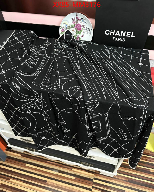 Scarf-Chanel aaaaa quality replica ID: MM3176 $: 85USD