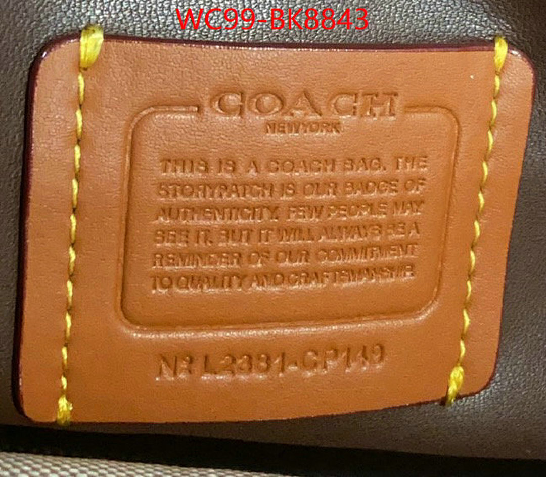 Coach Bags(4A)-Crossbody- ID: BK8843 $: 99USD,
