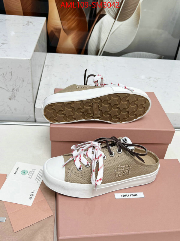 Women Shoes-Miu Miu top quality ID: SM3042 $: 109USD