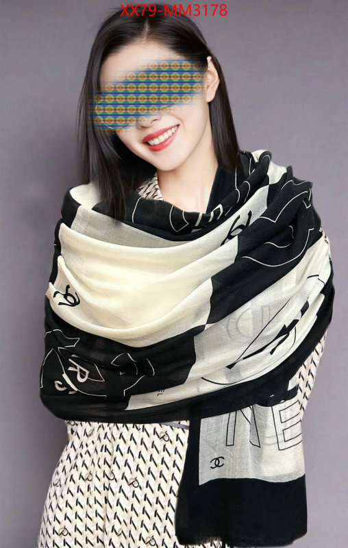 Scarf-Chanel best luxury replica ID: MM3178 $: 79USD