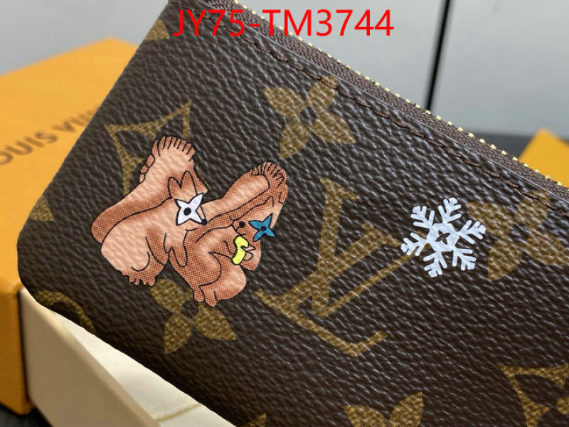 LV Bags(TOP)-Wallet ID: TM3744 $: 75USD,