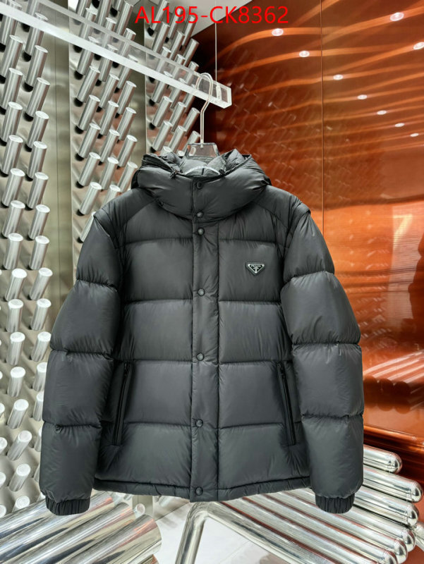 Down jacketMen-Prada ID: CK8362 $: 195USD